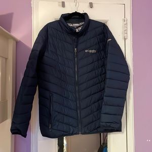 Columbia Men's Titanium Valley Ridge Jacket Large Blue. Hardly worn.